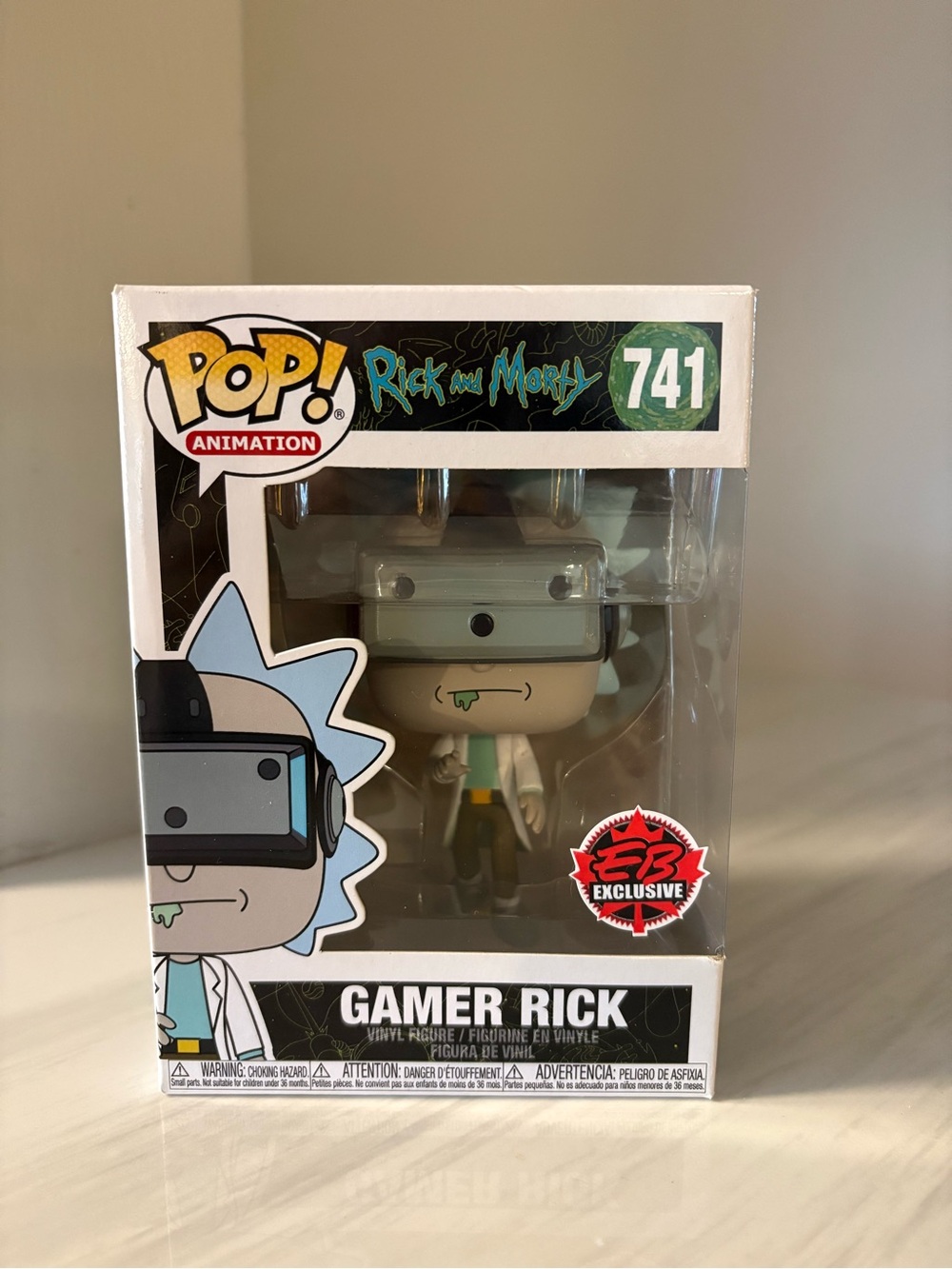 Funko Gamer Rick and Morty Vinyl Figure